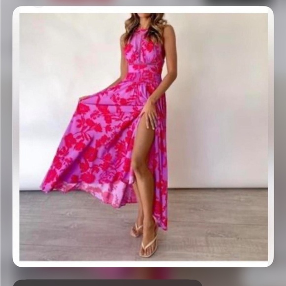 Anthropologie Dresses & Skirts - Anthropologie abel the label  Women's Pink and Purple Dress s